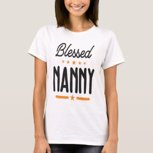 T-shirt Femme Tee Blessé Nanny Grandma Cadeau