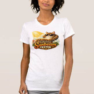 T-Shirt Femme Testeur de Rayon de Soleil Professio