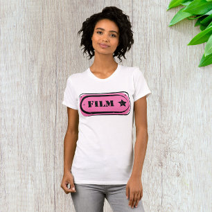 T-shirt Femme - Ticket Film Rose