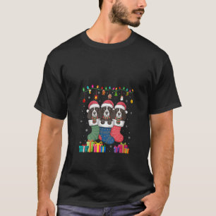 T-shirt Femme Trois Boykin Spaniel Chien dans Sock Funny B