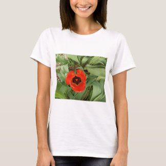 T-Shirt Femme Tulipe Rouge