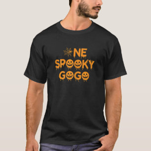 T-shirt Femme Un Groupe Gogo Éffrayant Correspondant Hallo