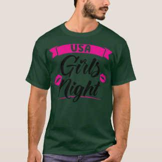 T-shirt Femme USA filles soirée femme mariée