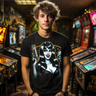 T-shirt Femme vampire Zombie