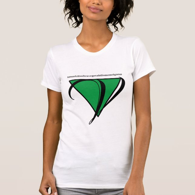 T-shirt femme Vegan unique (Devant)