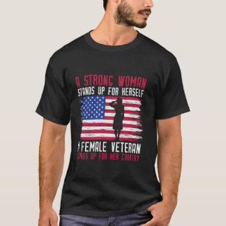 T-shirt Femme Vétérinaire USA