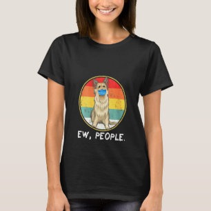 T-shirt Femme Vintage Personnes à la vue Berger Picard Chi