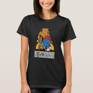 T-shirt Femme Voiture, Humour Mécanique De Voiture, Dit :