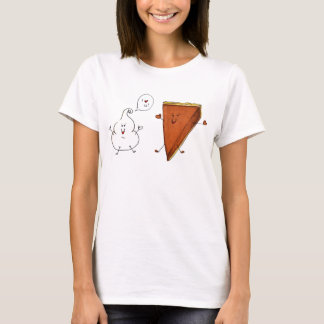 T-shirt Femme Whippy & Citrouille Pie Tee à long feutre