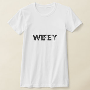 T-shirt Femme Wifey Grunge