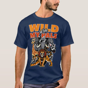 T-shirt Femme Zookeeper A Wildlife Safari et Animal Wild