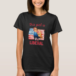 T-shirt Femmes 0 LIBÉRAL 100 Américain pro conservateur
