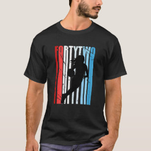 T-shirt Femmes 42ème Basket Anniversaire Femmes Retro Vint