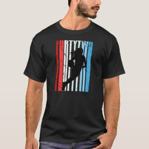 T-shirt Femmes 42ème Basket Anniversaire Femmes Retro Vint