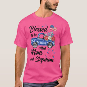 T-shirt Femmes 4 Juillet Drapeau Américain Patriotique Bie