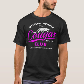 T-shirt Femmes 50e anniversaire 1972 Cougar Club pour Hot 