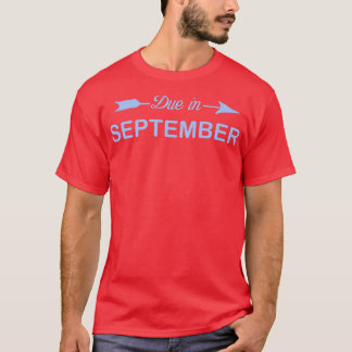 T-shirt Femmes à venir en septembre Grossesse de maman enc