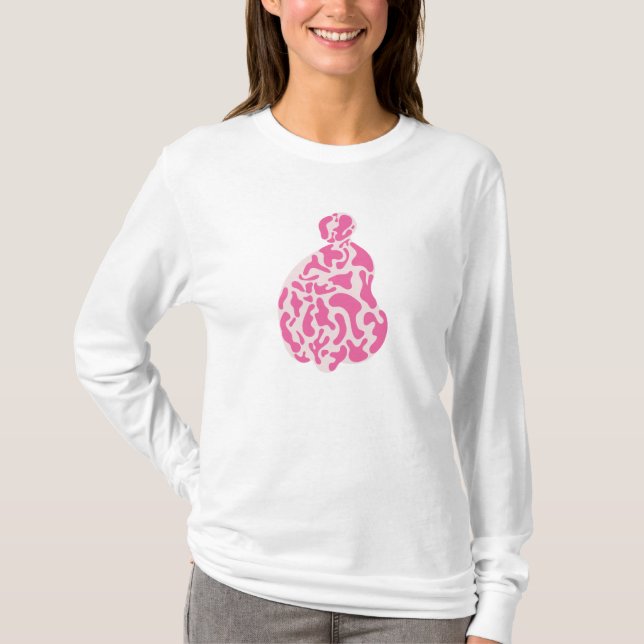 T-shirt Femmes Abstraites assises (Devant)