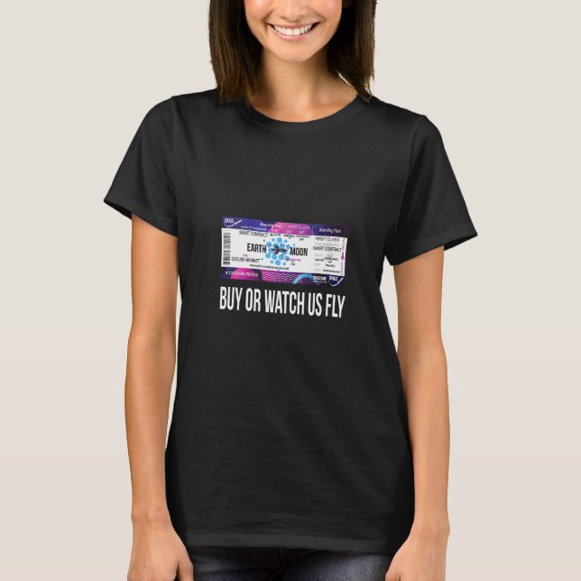 T-shirt Femmes Ada Goguen Mainnet Alonzo Achetez Ou Regard (Devant)