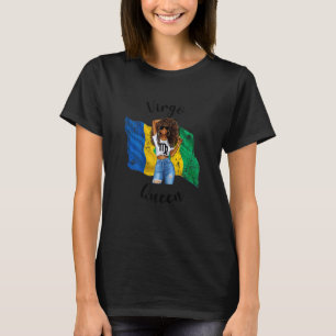 T-shirt Femmes Afren St Vincent Virgo Queen African St Vin