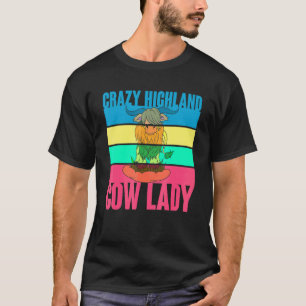 T-shirt Femmes agricultrices Filles Bétail Agriculteur Vac
