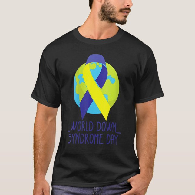 T-shirt Femmes Aimer le monde entier Syndrome de Down Jour (Devant)