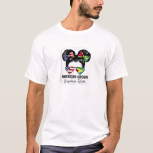 T-shirt Femmes Américaines Cultivées Guyanaises Racines Gi