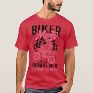 T-shirt Femmes Amusantes Moto Lover Graphic Femmes Filles
