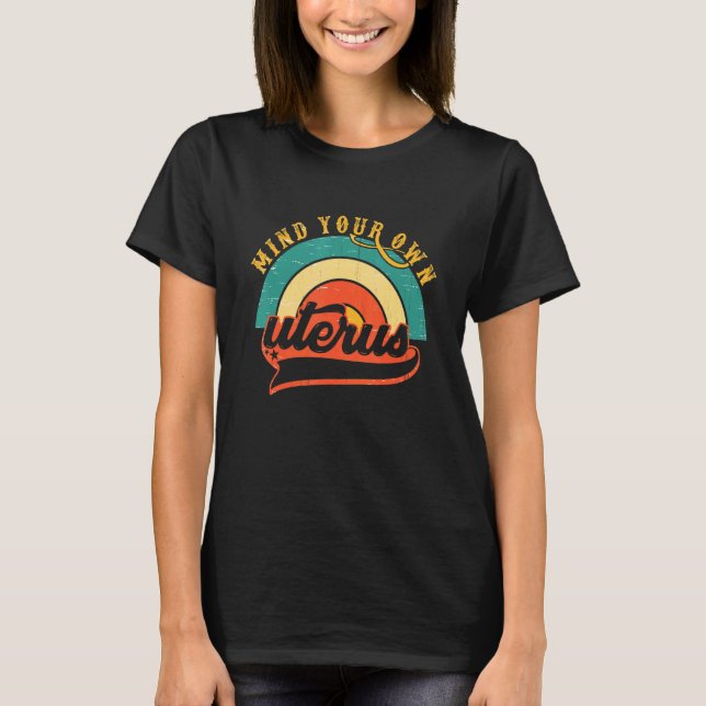 T-shirt Femmes Arc-en-ciel Protéger Roe V Wade 1973 Attent (Devant)