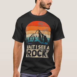 T-shirt Femmes Attendez Je Vois Une Idée Géologue Drôle Ro