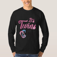 Femmes attendues Twin Babies Maman I Two mignonne