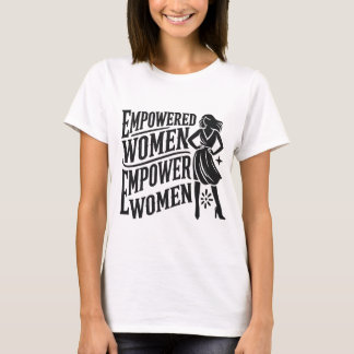 T-shirt Femmes autonomisées - Audacieux Desi féministe