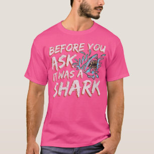 T-shirt Femmes Avant Que Vous Ne Demandez C'Était Un Humou