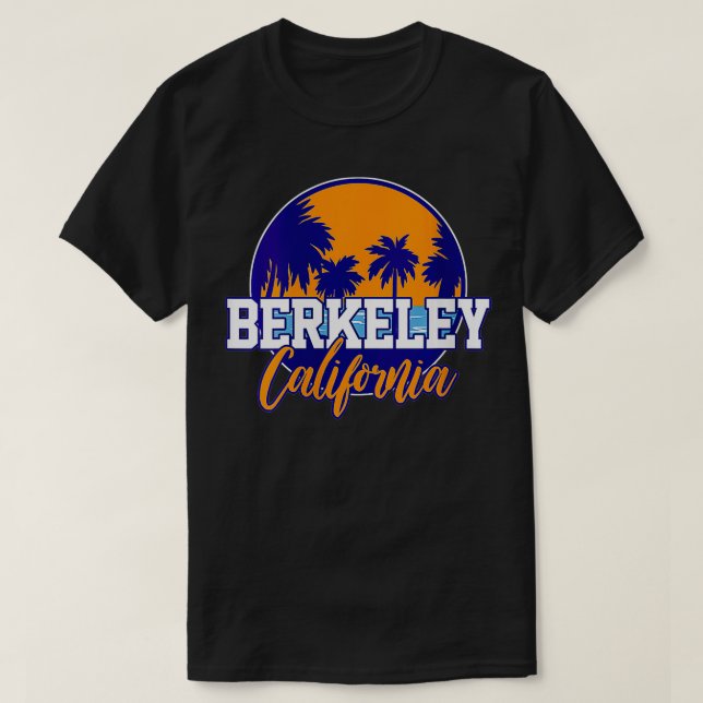 T-shirt Femmes Berkeley Californie VNeck (Design devant)