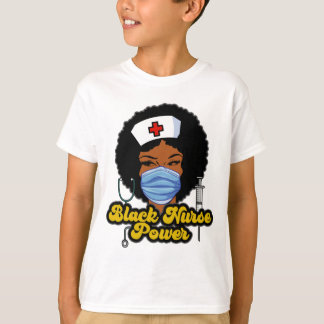 T-shirt Femmes Black Nurse Power - Histoire noire