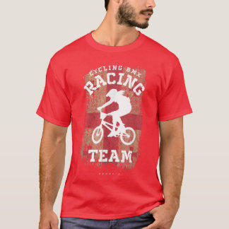 T-shirt Femmes BMX Vélo Géorgie Drapeau Vélo vélo Course