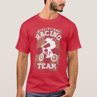 T-shirt Femmes BMX Vélo Géorgie Drapeau Vélo vélo Course