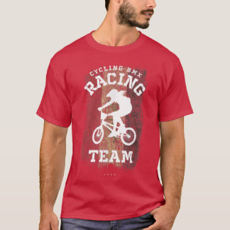 T-shirt FEMMES BMX Vélo Iraq Drapeau Vélo Course à vélo BM