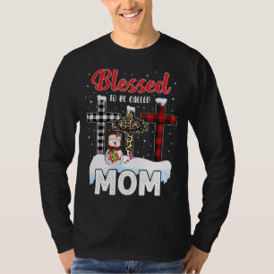 T-shirt Femmes Buffalo Jésus Croix Béni D'Être Appelé Mama