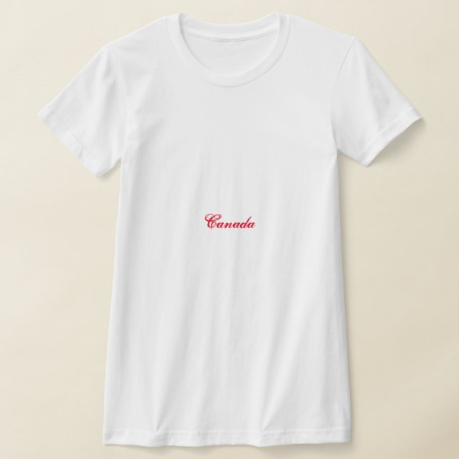 T-shirt femmes canada (Poser)