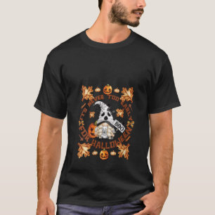 T-shirt Femmes C'est Jamais Trop Tôt Pour Halloween Gnome