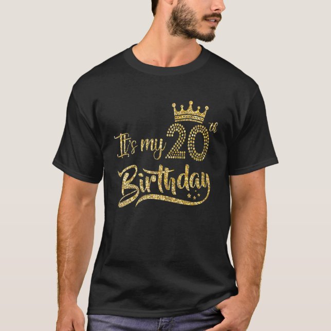 T-shirt Femmes C'est ma fille de 20e anniversaire 20 ans (Devant)