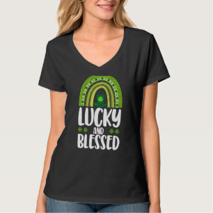 T-shirt Femmes chanceuses et bienheureuses St Patrick's Da