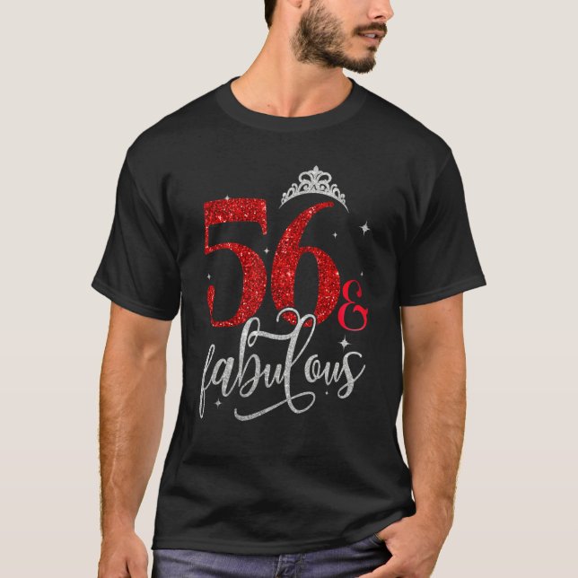 T-shirt Femmes Chapitre 56 Est 1966 56 Ans 56e Naissance (Devant)
