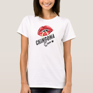 T-shirt Femmes Chingona Queen Cute Latina Amérique latine