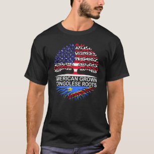 T-shirt Femmes congolaises en croissance américaine hommes