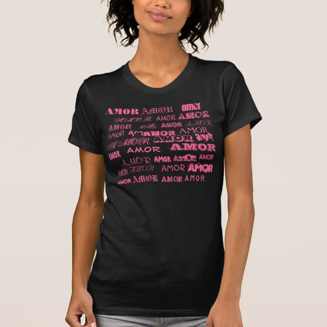 T-shirt Femmes d'AMOR/T-shirt du junior (Devant)