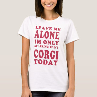T-shirt femmes de chemises de corgi