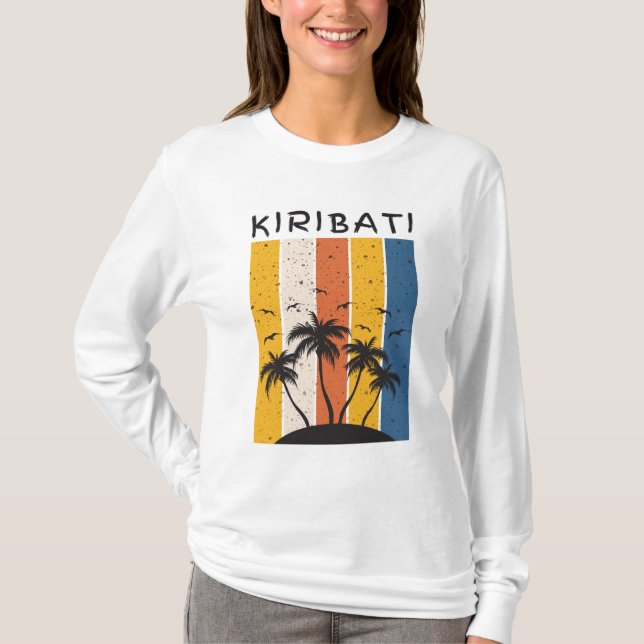 T-shirt Femmes de Kiribati (Devant)