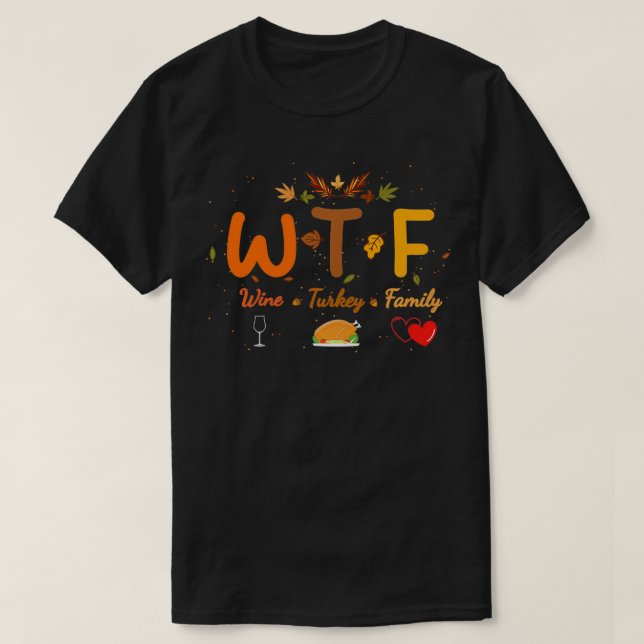 T-shirt Femmes de la journée d'action de grâces (Design devant)